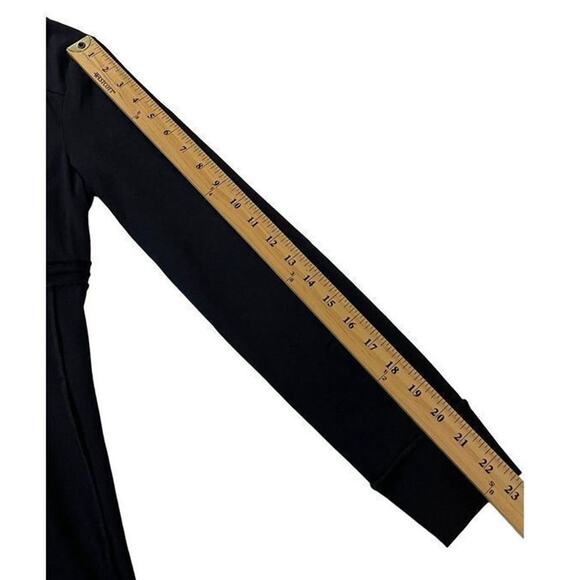 Nick+Zoe Tree Button Seamed Riding Jacket Size X Small Black New - Picture 6 of 16